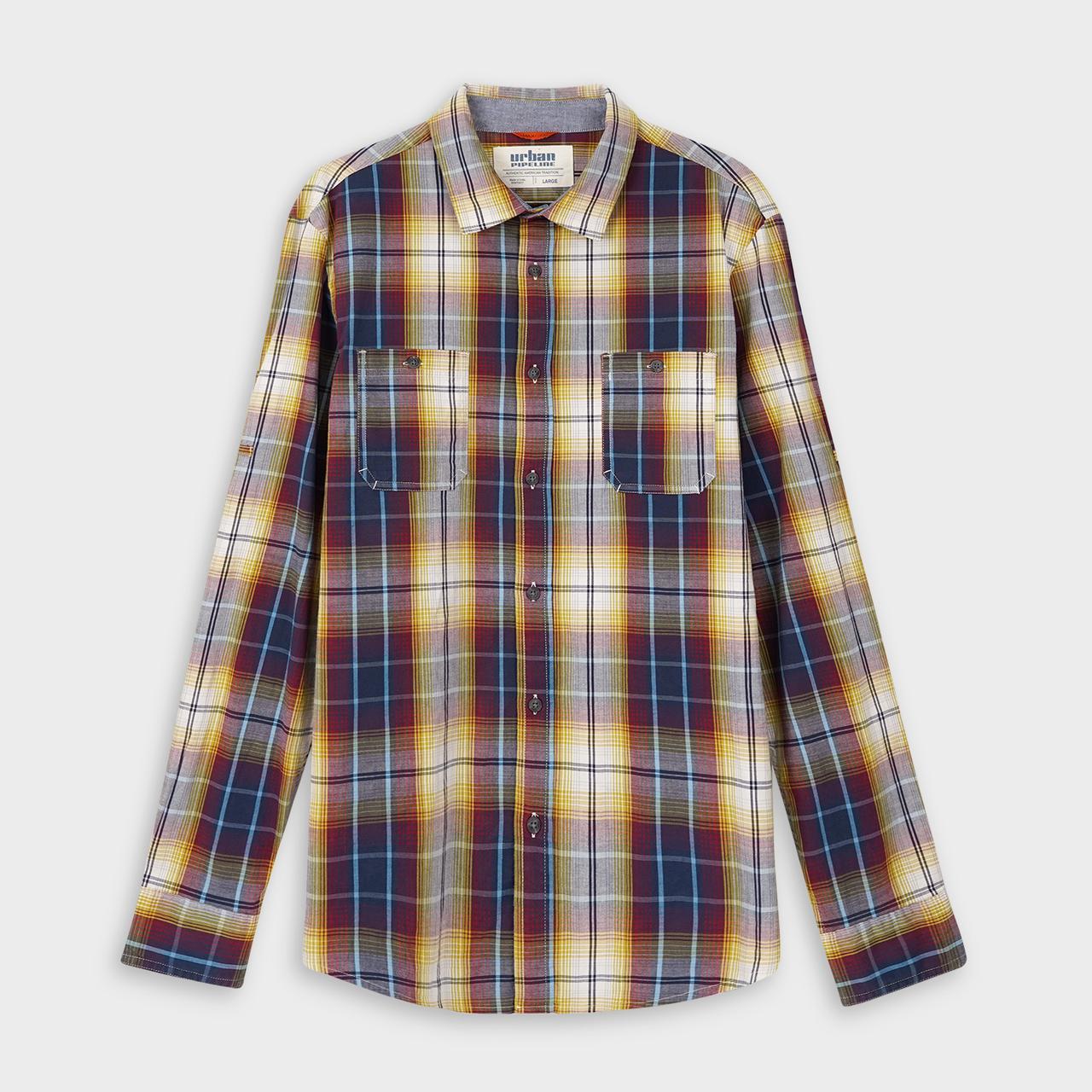 URBAN PIPELINE - Check Shirt